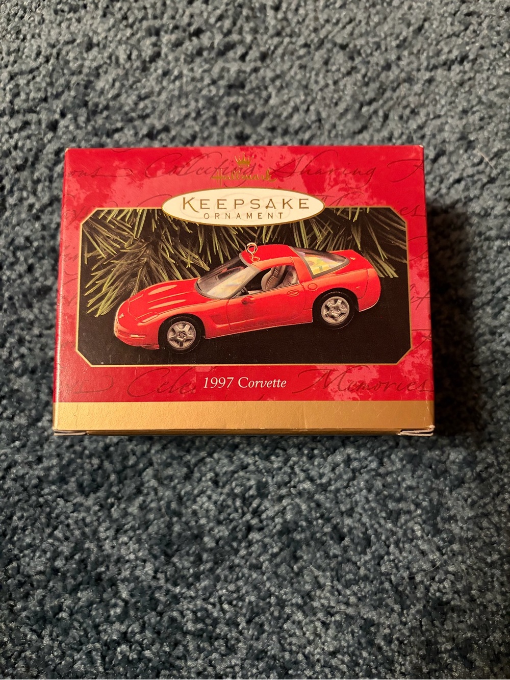 Hallmark Keepsake 1997 Corvette Torch Red